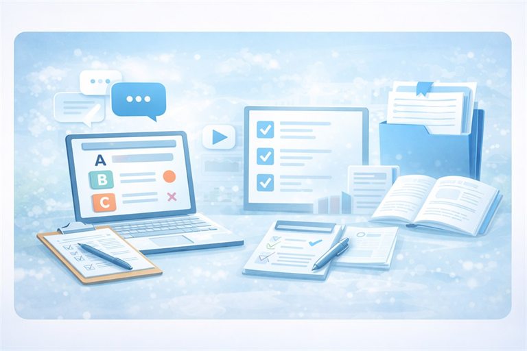 Illustration des modalités pédagogiques